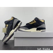 Gold 3 Black Jordan Air CK9246-067 WMNS 0731